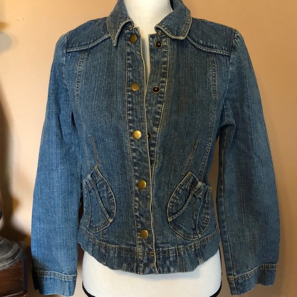 Vintage LOFT stylish denim jacket - Picture 3 of 6